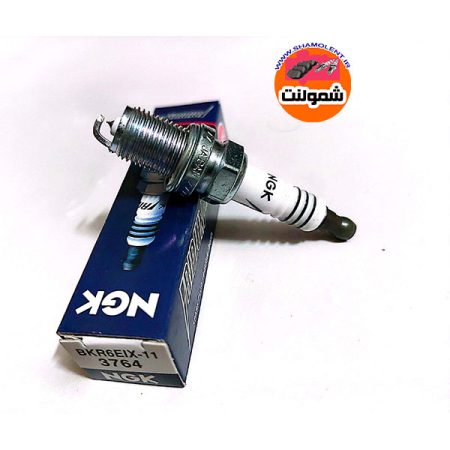 | یک دست(4عدد)شمع ان جی کی | NGK مدل BKR6EIX-11 پایه کوتاه | سوزنی IX آی ایکس | ایریدیم |