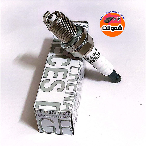 | یک دست(4عدد) شمع فابریک رنو | فرانسه RENAULT مدل 7700500155-UV1 | پایه کوتاه | مناسب 206 TU3 1.4 |