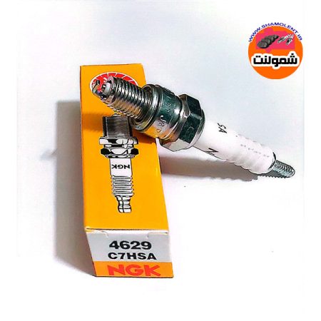 یک جفت(2عدد)شمع ان جی کی NGK C7HSA 4629 مناسب موتورسیکلت های بی کلاچ